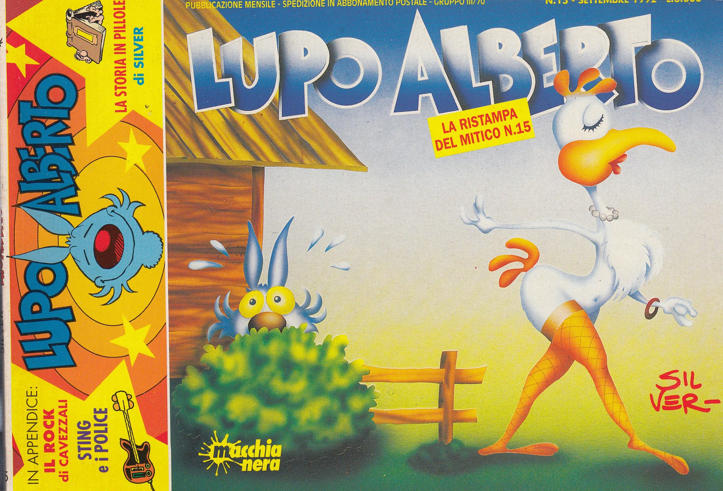 Lupo Alberto- Silver- ACME/Macchia Nera- Ristampa- Fascia 1/49- scegli inumero- V25