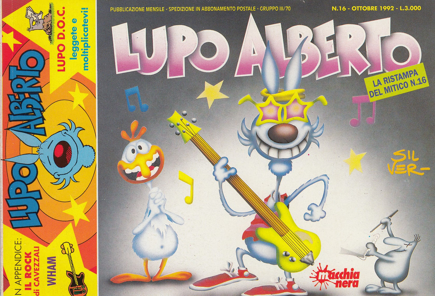 Lupo Alberto- Silver- ACME/Macchia Nera- Ristampa- Fascia 1/49- scegli inumero- V25