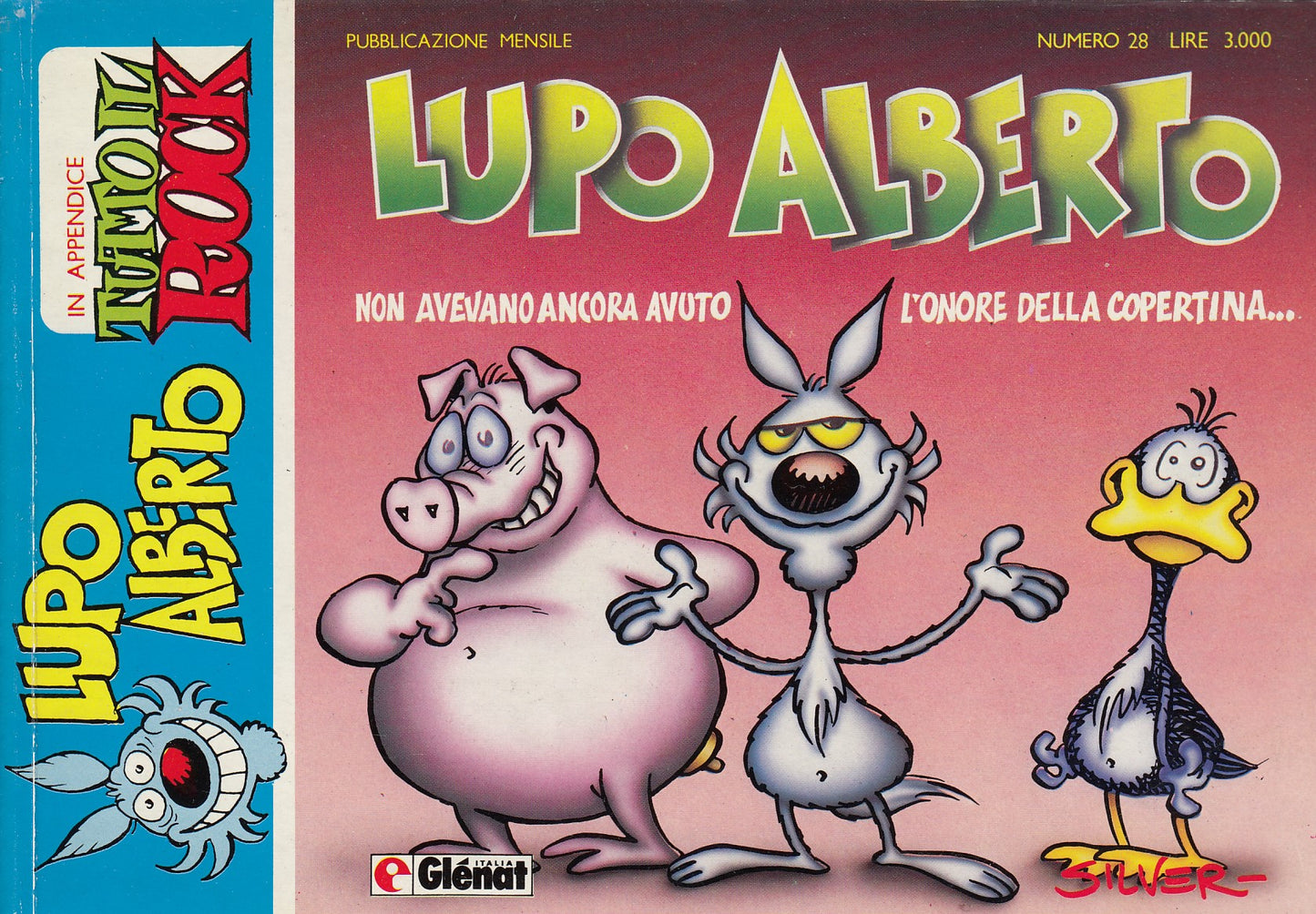 Lupo Alberto- Glenat Italia- Originale- Fascia 1/42- scegli il numero- V25