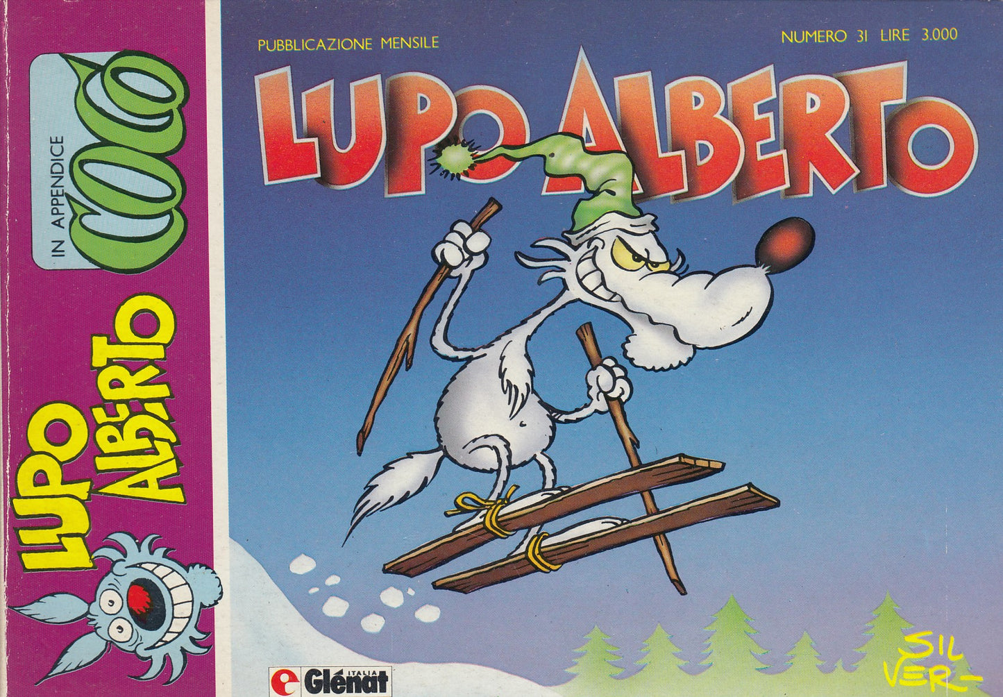 Lupo Alberto- Glenat Italia- Originale- Fascia 1/42- scegli il numero- V25