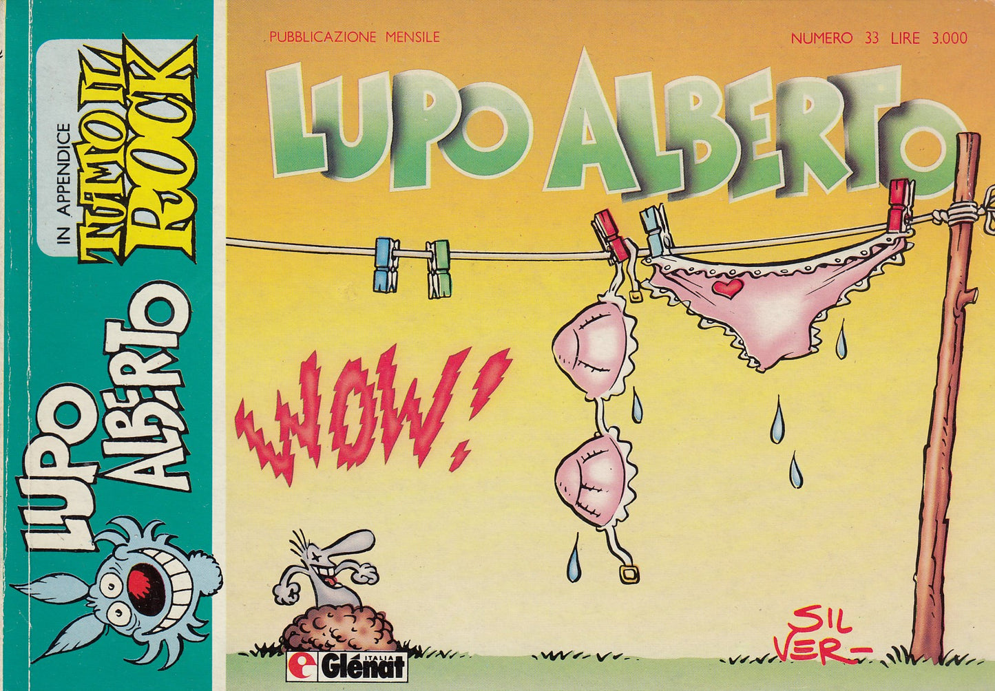 Lupo Alberto- Glenat Italia- Originale- Fascia 1/42- scegli il numero- V25