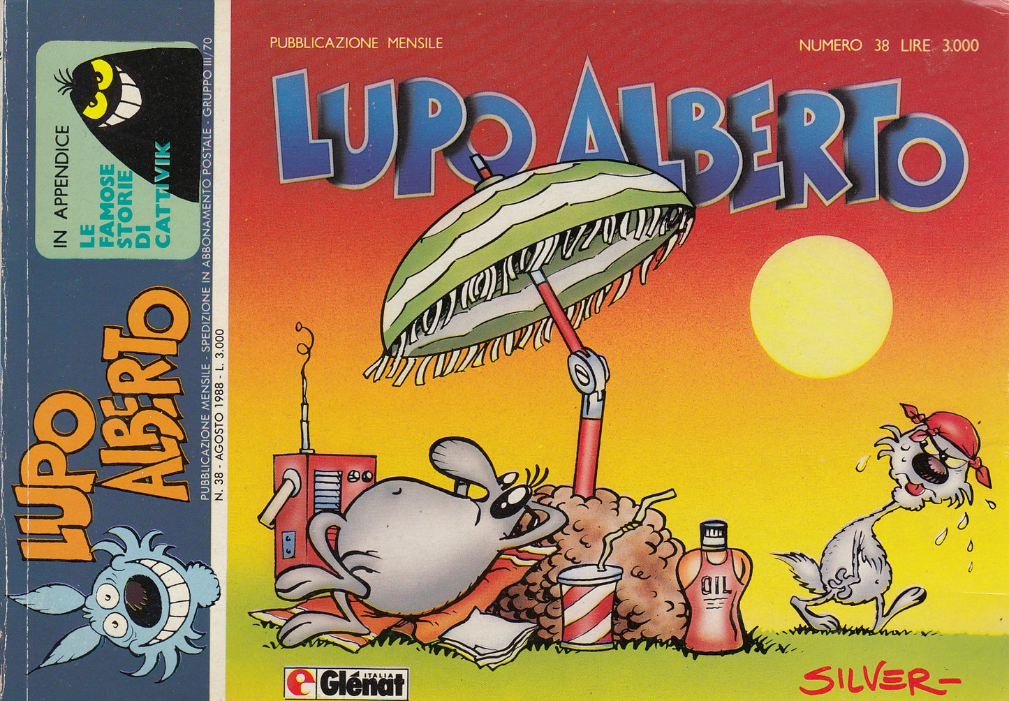 Lupo Alberto- Glenat Italia- Originale- Fascia 1/42- scegli il numero- V25