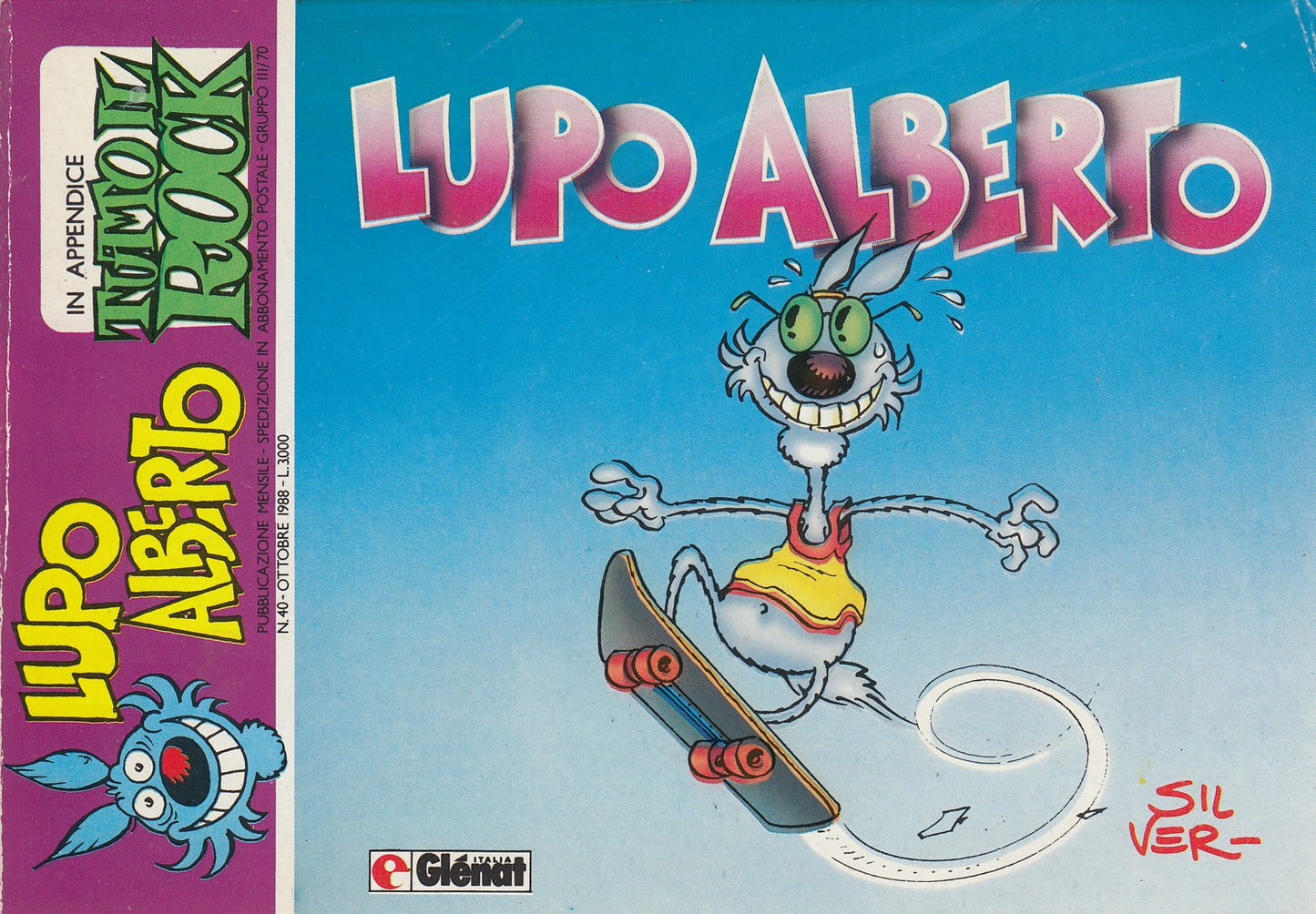 Lupo Alberto- Glenat Italia- Originale- Fascia 1/42- scegli il numero- V25