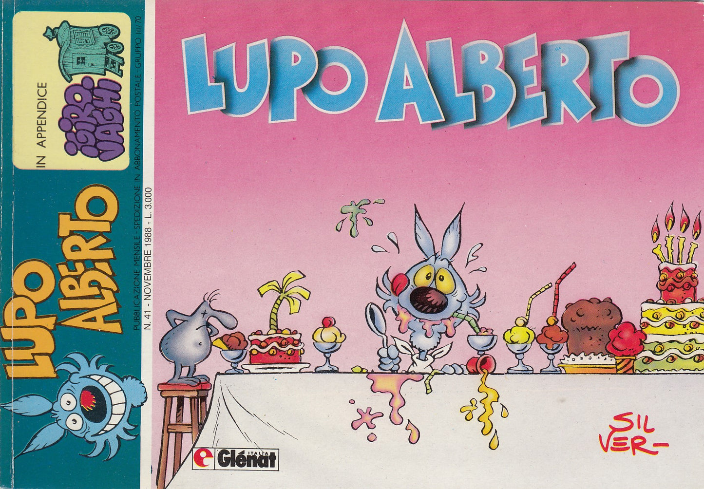 Lupo Alberto- Glenat Italia- Originale- Fascia 1/42- scegli il numero- V25
