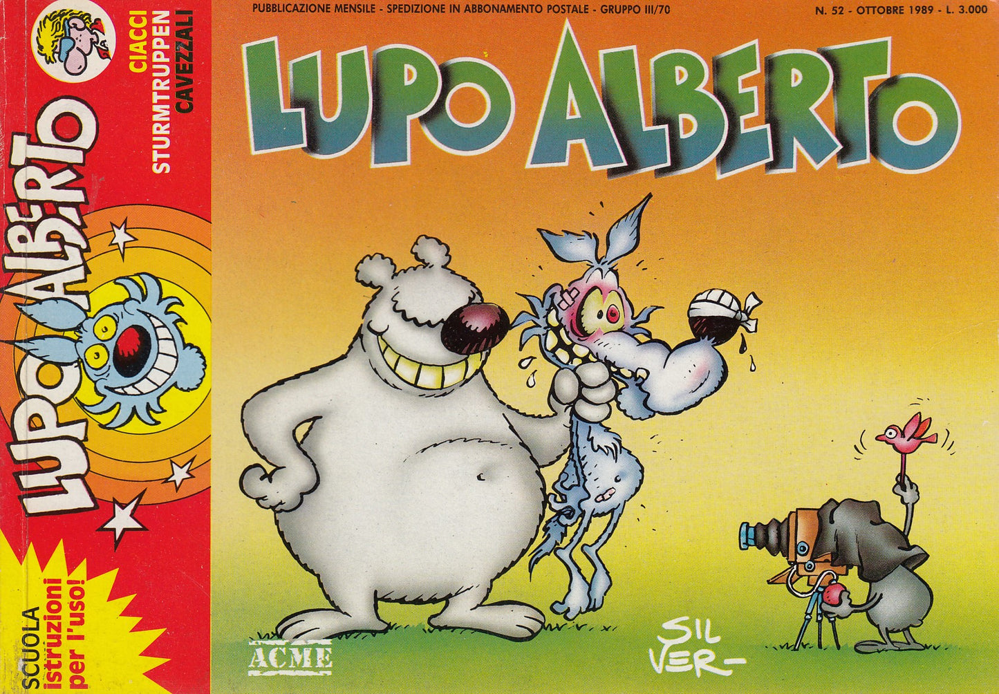 Lupo Alberto - Silver - ACME- Originale - Fascia 43/75 - scegli il numero- V25
