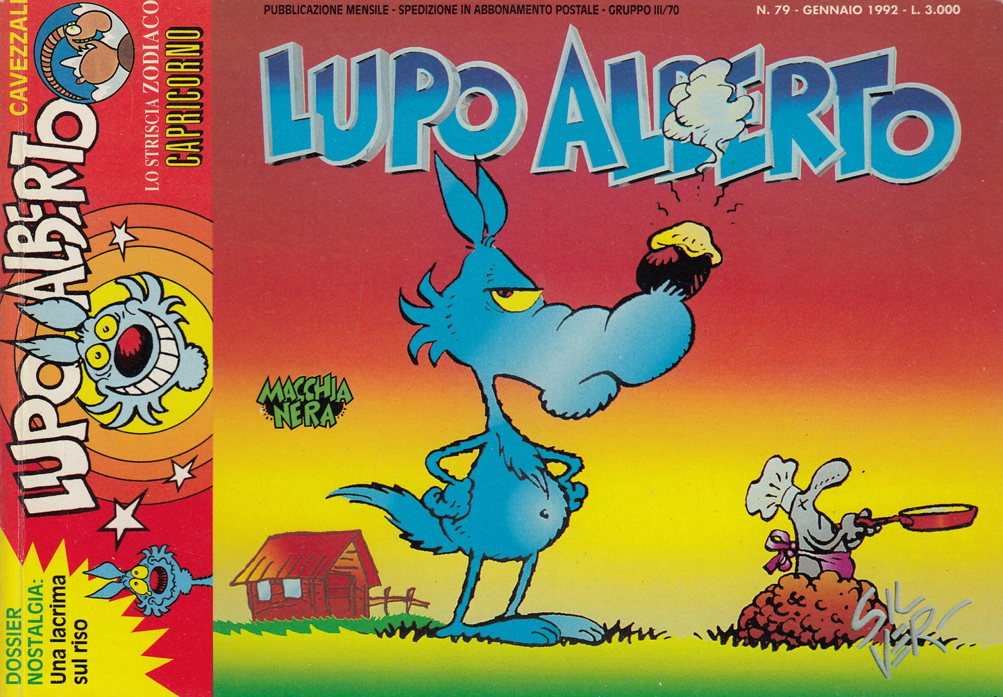 Lupo Alberto- Silver- Macchia Nera- Originale- Fascia 76/99- scegli numero- V25