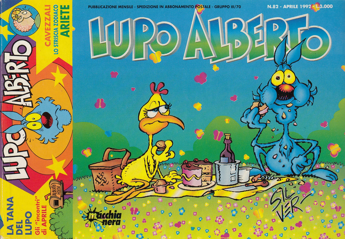 Lupo Alberto- Silver- Macchia Nera- Originale- Fascia 76/99- scegli numero- V25