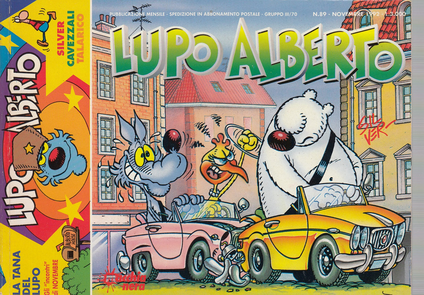 Lupo Alberto- Silver- Macchia Nera- Originale- Fascia 76/99- scegli numero- V25