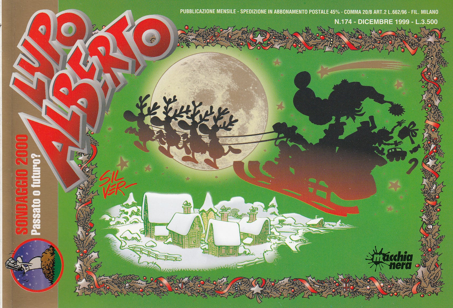 Lupo Alberto- Silver- Macchia Nera/McK- Originale- Fascia 150/199- scegli numero- V25