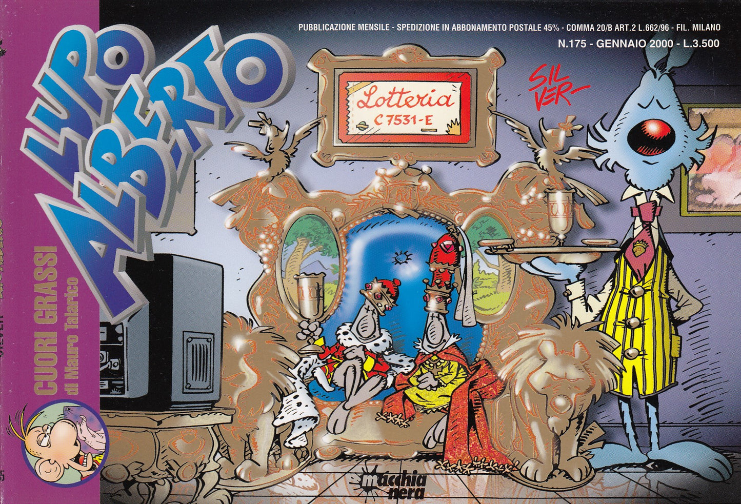 Lupo Alberto- Silver- Macchia Nera/McK- Originale- Fascia 150/199- scegli numero- V25