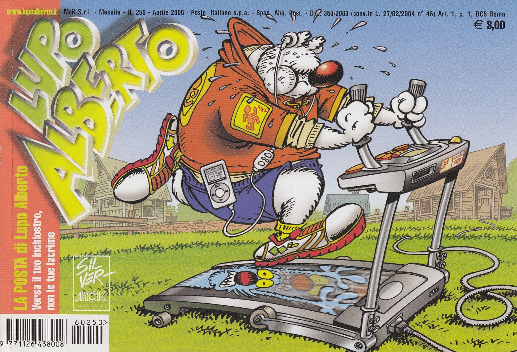 Lupo Alberto - Silver - McK- Originale- Fascia 250/299- scegli il numero- V25