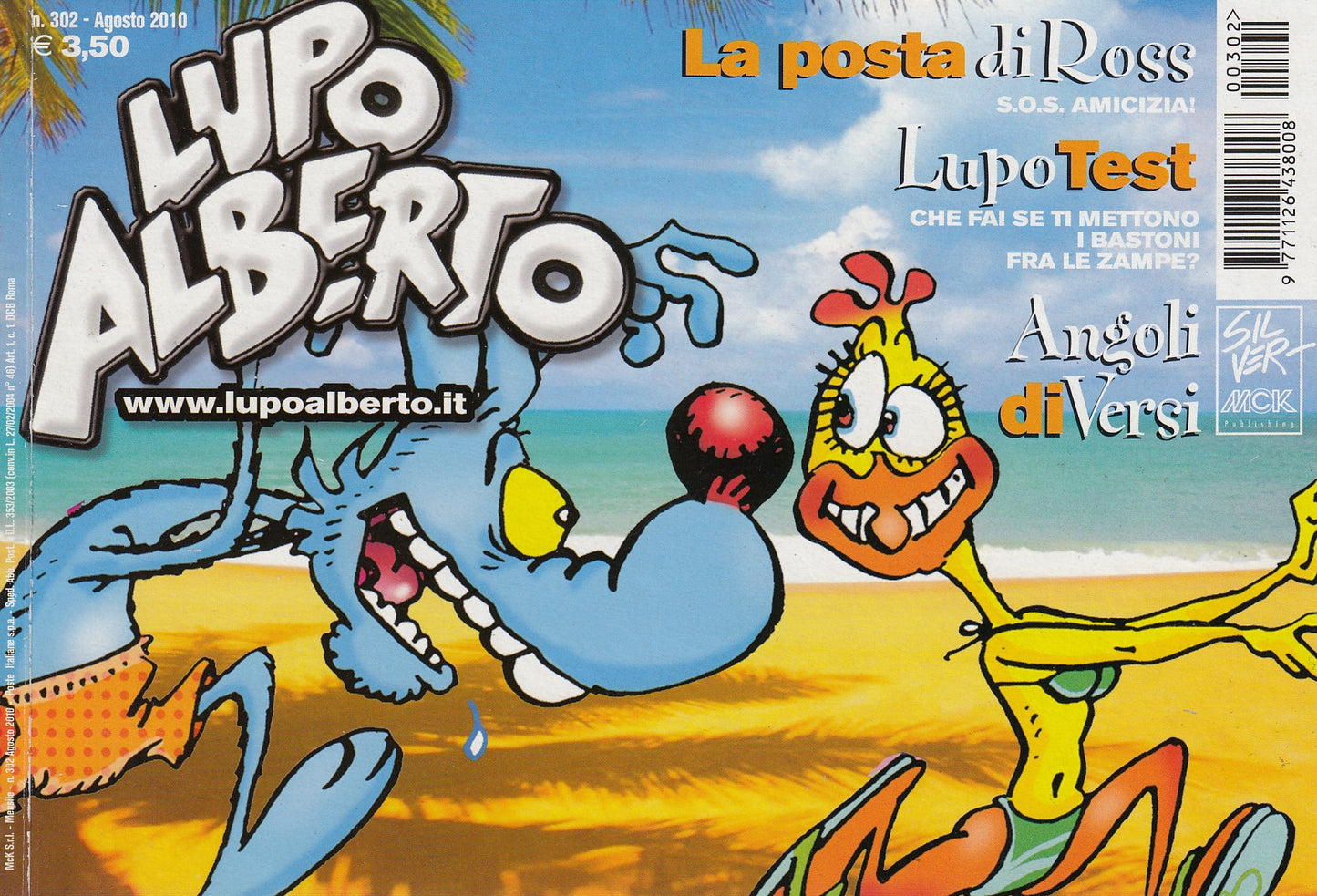 Lupo Alberto - Silver - McK- Originale- Fascia 300/349- scegli il numero- V25