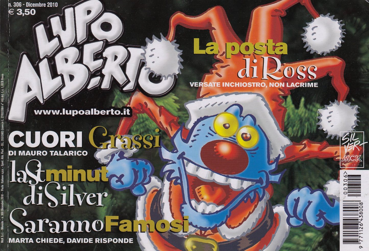 Lupo Alberto - Silver - McK- Originale- Fascia 300/349- scegli il numero- V25