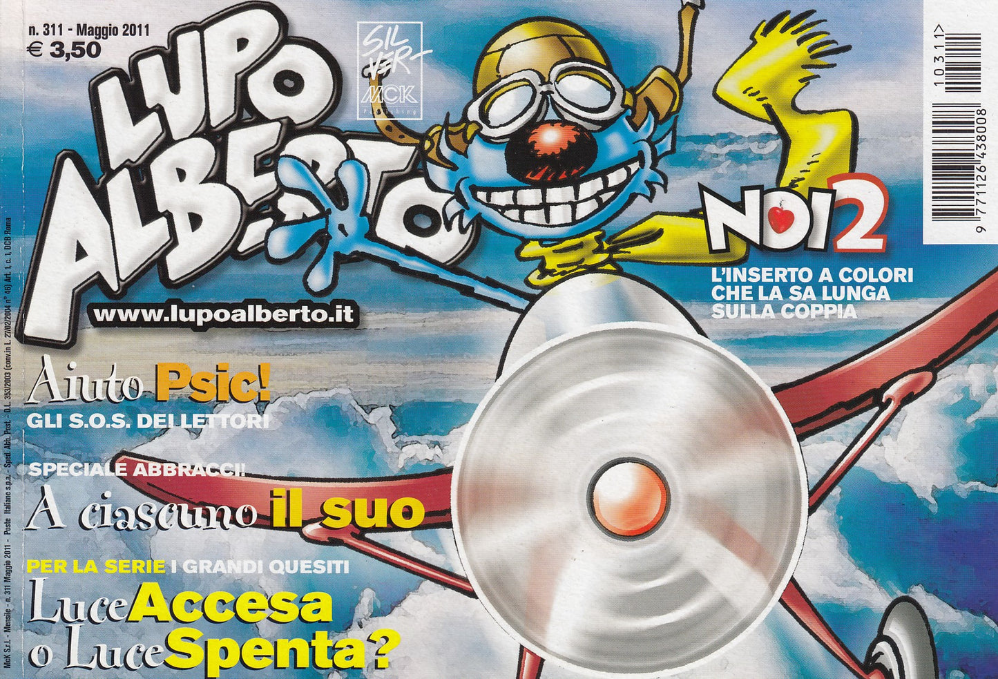 Lupo Alberto - Silver - McK- Originale- Fascia 300/349- scegli il numero- V25