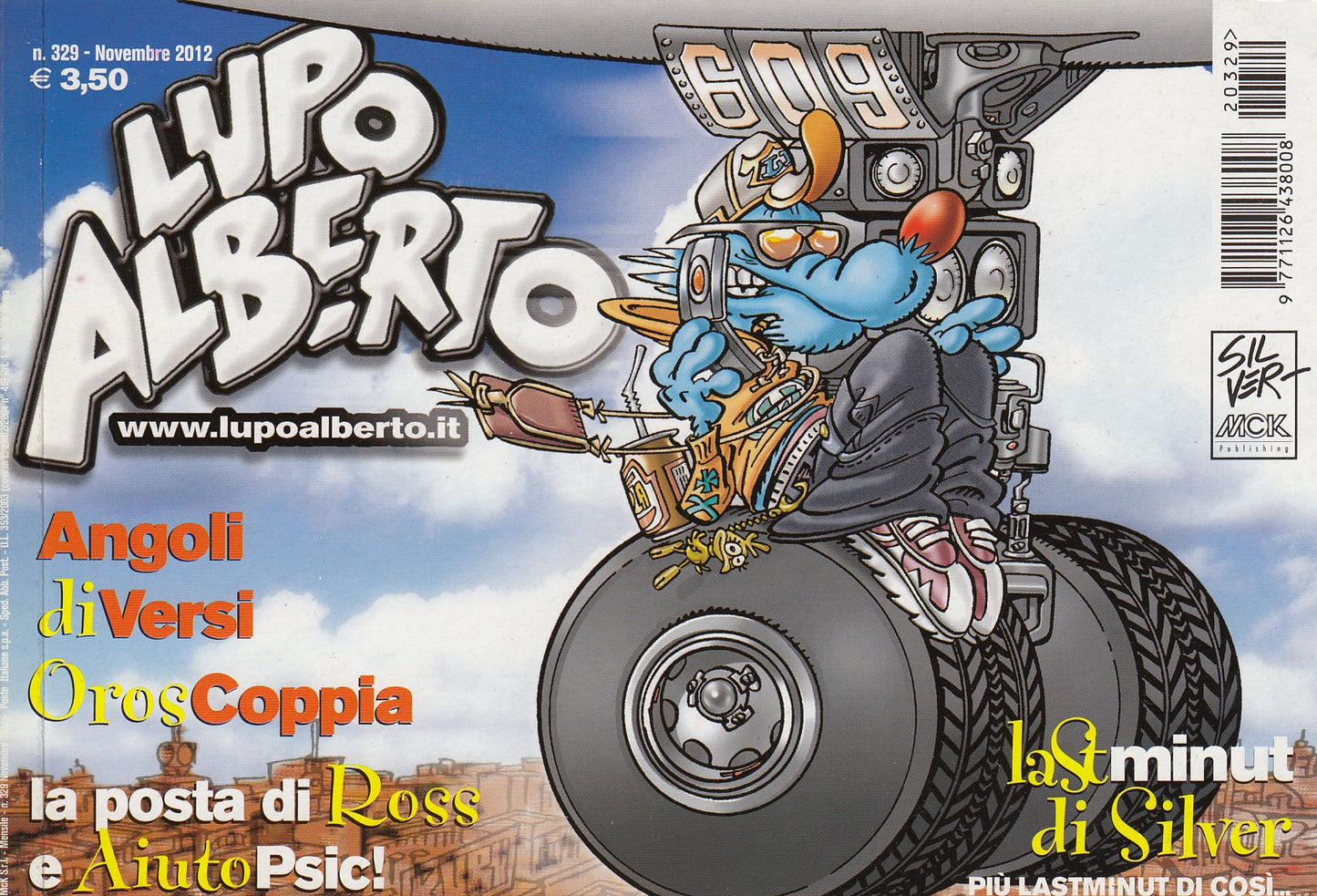 Lupo Alberto - Silver - McK- Originale- Fascia 300/349- scegli il numero- V25