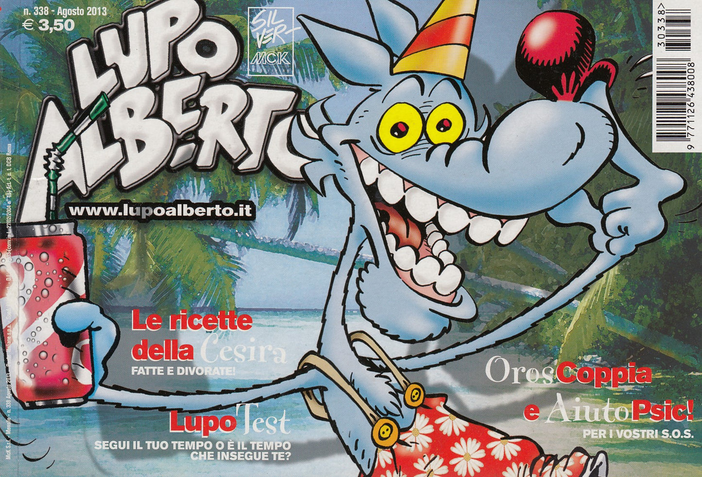 Lupo Alberto - Silver - McK- Originale- Fascia 300/349- scegli il numero- V25