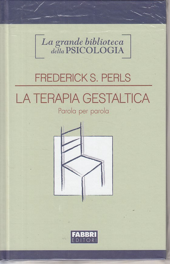 LS- LA TERAPIA GESTALTICA - PERLS - FABBRI - PSICOLOGIA -- 2011 - CD - ZDS119