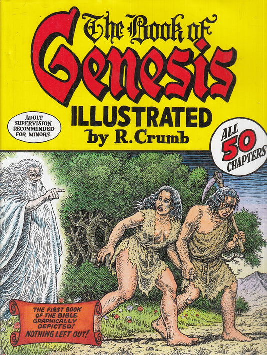 LB- THE BOOK OF GENESIS  ILLUSTRATED BY R. CRUMB-- JONATHAN CAPE--- 2009- CS-TFX
