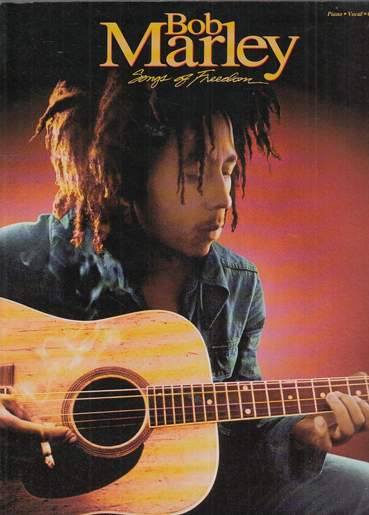 LZ- SONGS OF FREEDOM SPARTITI GUITAR PIANO- BOB MARLEY- WISE--- 1993- B- YDS542