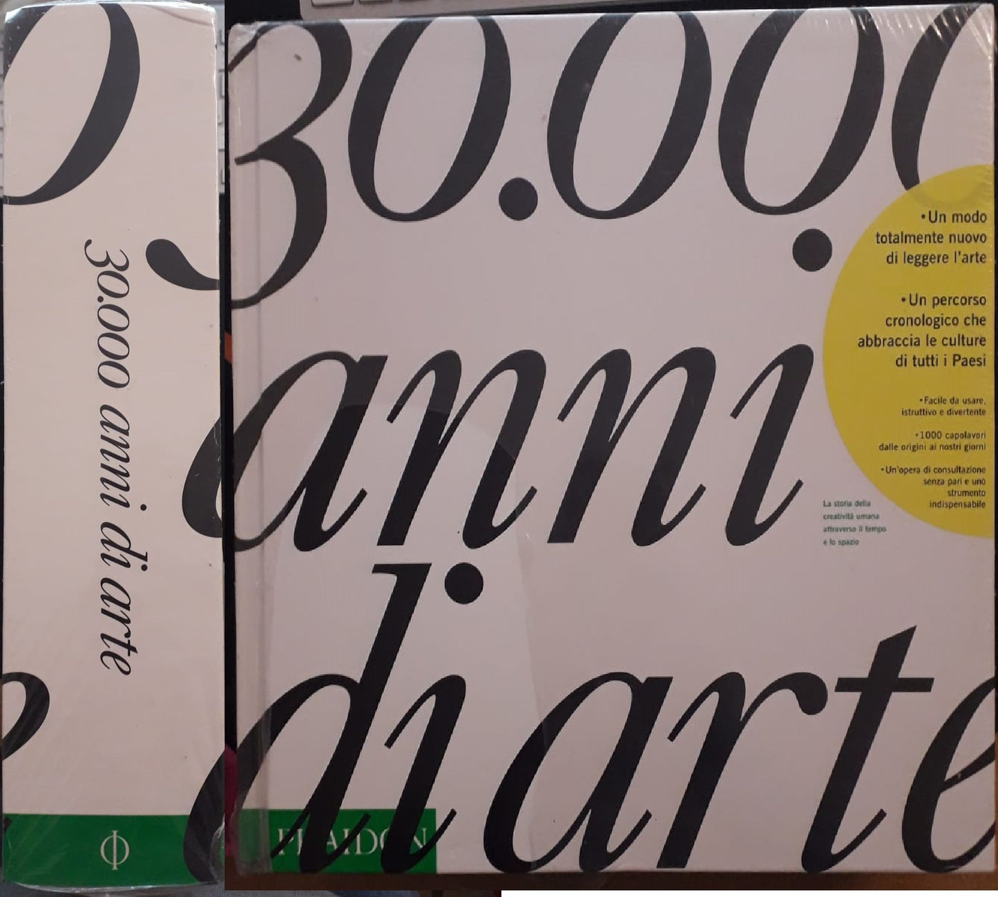 LT- 30.000 ANNI D'ARTE VOLUME ILLUSTRATO -- PHAIDON --- 2009 - C - ZFS