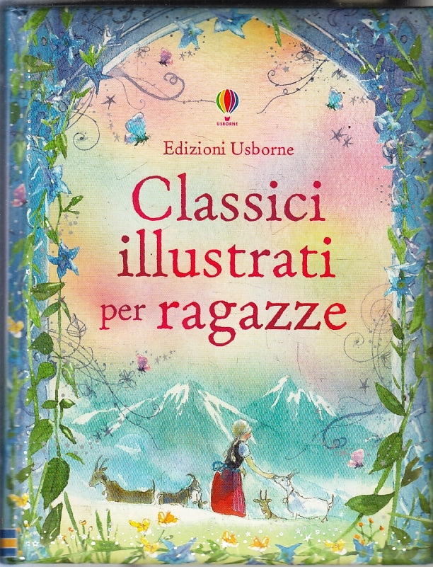 Classici illustrati per ragazze Mago di Oz Black Beauty Heidi - Usborne - ZFS235