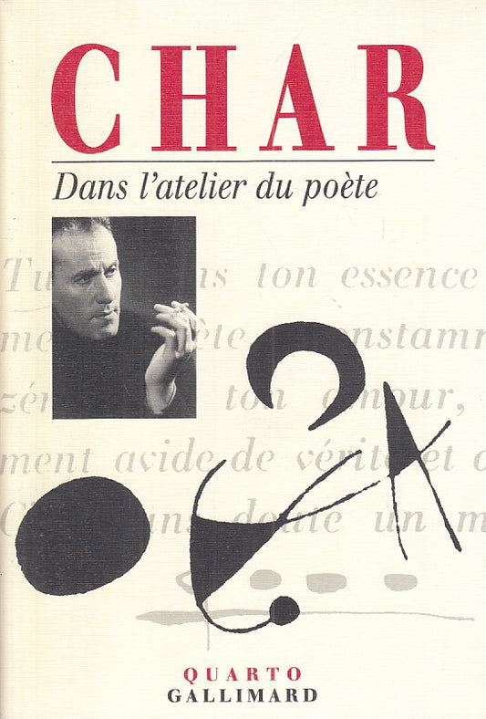 DANS L'ATELIER DU POETE (FRANCESE) - CHAR - GALLIMARD --- 1996 - B - YFS40