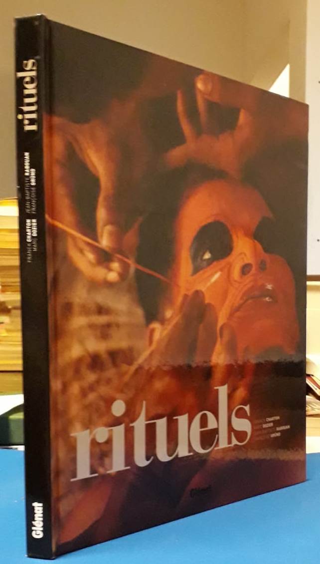 LT- RITUELS LIBRO FOTOGRAFICO FRANCESE - CHARTON RABOUAN- GLENAT--- 2009- C- ZFS