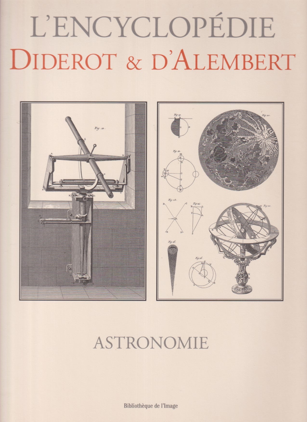 L'Encyclopedie Diderot D'Alembert Biblioteque de l'Image - scegli titolo- XFS219