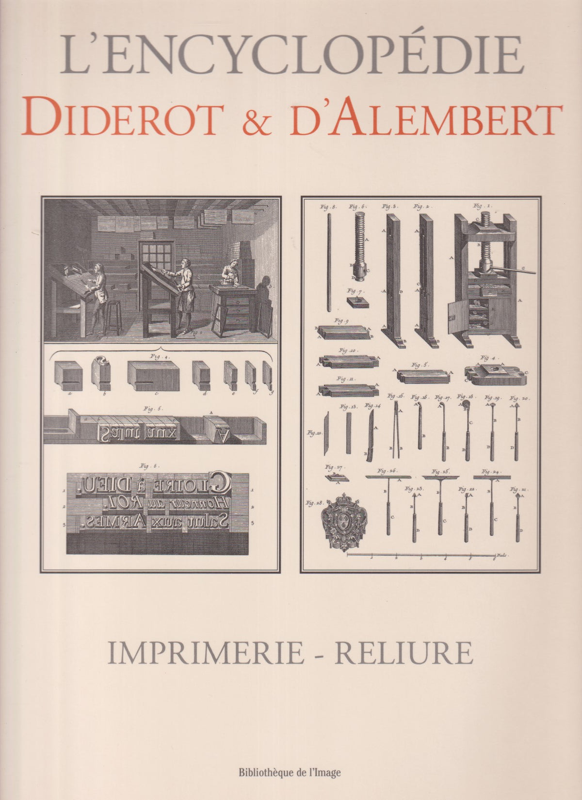 L'Encyclopedie Diderot D'Alembert Biblioteque de l'Image - scegli titolo- XFS219
