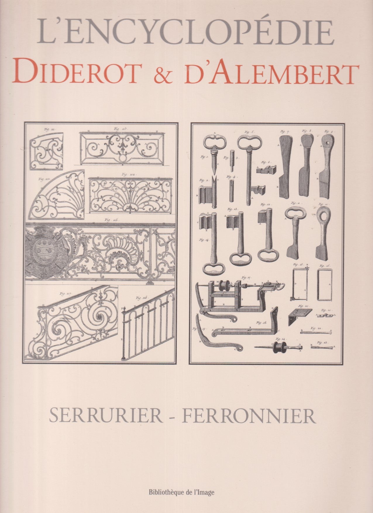 L'Encyclopedie Diderot D'Alembert Biblioteque de l'Image - scegli titolo- XFS219