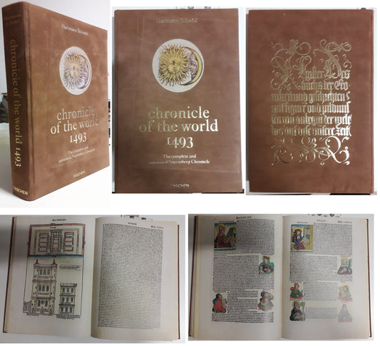 LS- CHRONICLE OF THE WORLD 1493 CRONACHE NORIMBERGA-- TASCHEN--- 2002- C- YFS715