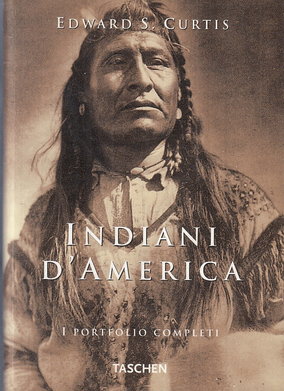 LT-  INDIANI D'AMERICA PORTFOLIO COMPLETI - CURTIS - TASCHEN --- 1998- B- ZFS470