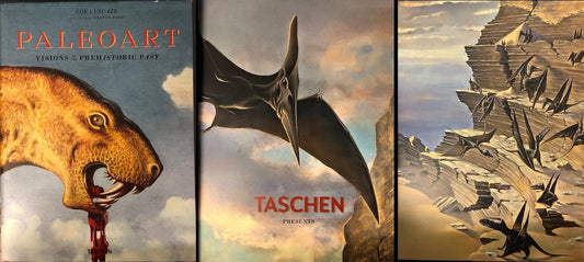 LT- PALEOART VISIONS OF PREISTORIC PAST- LESCAZE- TASCHEN --- 2017 - CS - YFS808