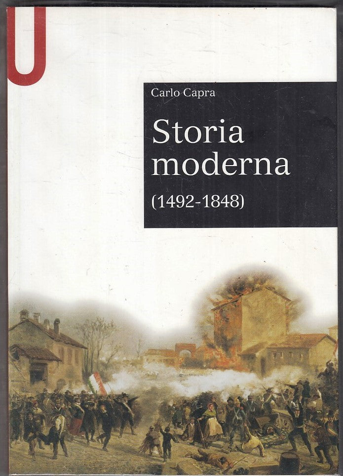 LS- STORIA MODERNA 1492/1848- CARLO CAPRA- MONDADORI EDUCATION--- 2011- B-YFS420