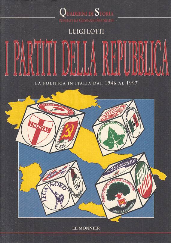 LS- I PARTITI DELLA REPUBBLICA 1946/97 - LOTTI- LE MONNIER--- 1997 - BS - YTS420