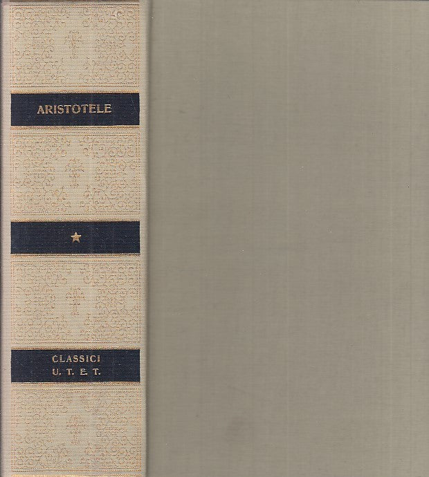 LS- CLASSICI DELLA SCIENZA UTET ARISTOTELE BIOLOGICHE -- UTET--- 1996- C- YDS480