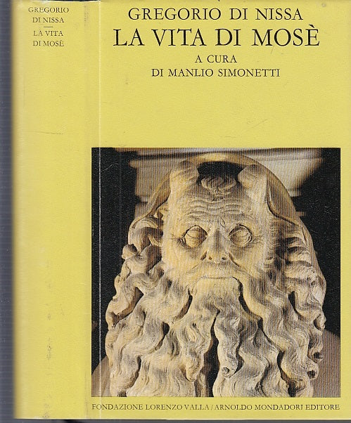 LS- LA VITA DI MOSE' - GREGORIO DI NISSA - MONDADORI --- 1996- CS- XFS2