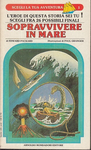 LF- SOPRAVVIVERE IN MARE- GRANGER PACKARD- MONDADORI- SCEGLI 1-- 1986- B- YFS999
