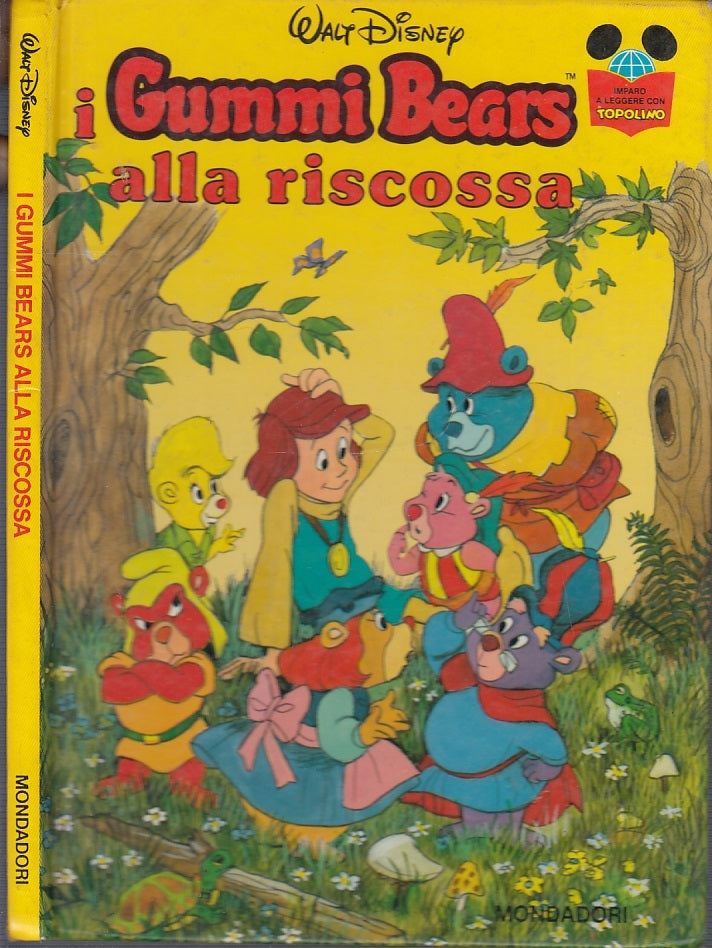 FD- IMPARO A LEGGERE CON TOPOLINO 137 GUMMI BEARS ALLA RISCOSSA--- 1987- C-XFS43