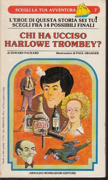 LF- CHI HA UCCISO HARLOWE TROMBEY? - PACKARD - MONDADORI --- 1987 - B - YFS999