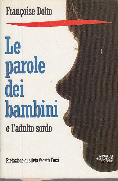 LZ- LE PAROLE DEI BAMBINI - DOLTO FINZI - MONDADORI -- 1a ED. - 1988 - B- XFS28