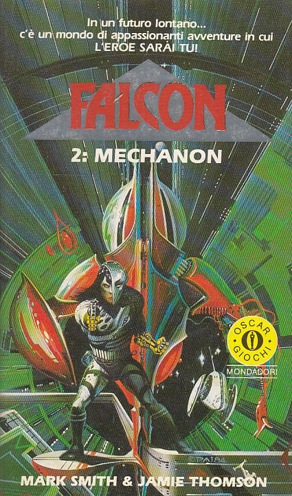 LF- FALCON 2 MECHANON - SMITH THOMSON - MONDADORI- OSCAR GIOCHI-- 1988- B- XFS34