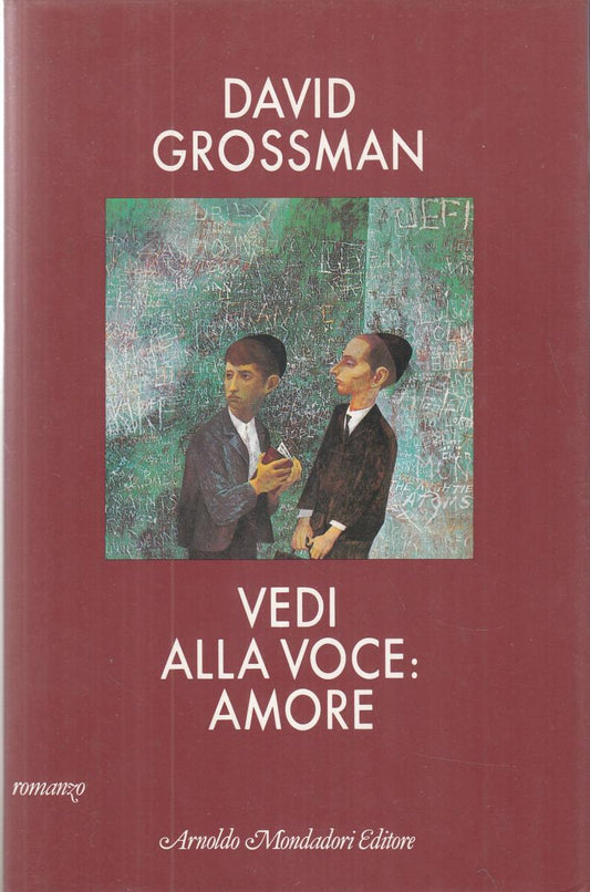 LN2- VEDI ALLA VOCE AMORE - DAVID GROSSMAN - MONDADORI - CS- JXS23