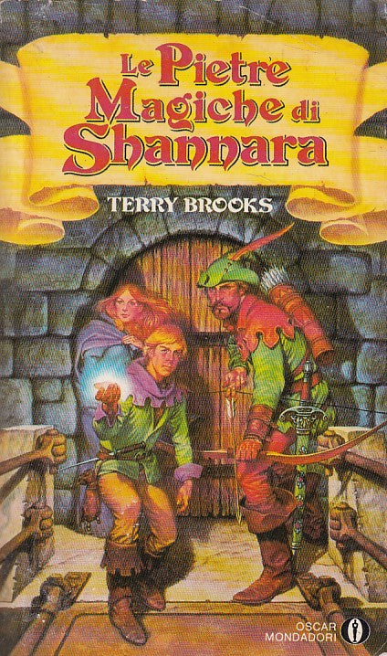 LN- LE PIETRE MAGICHE DI SHANNARA - BROOKS - MONDADORI --- 1991 - B - YFS605