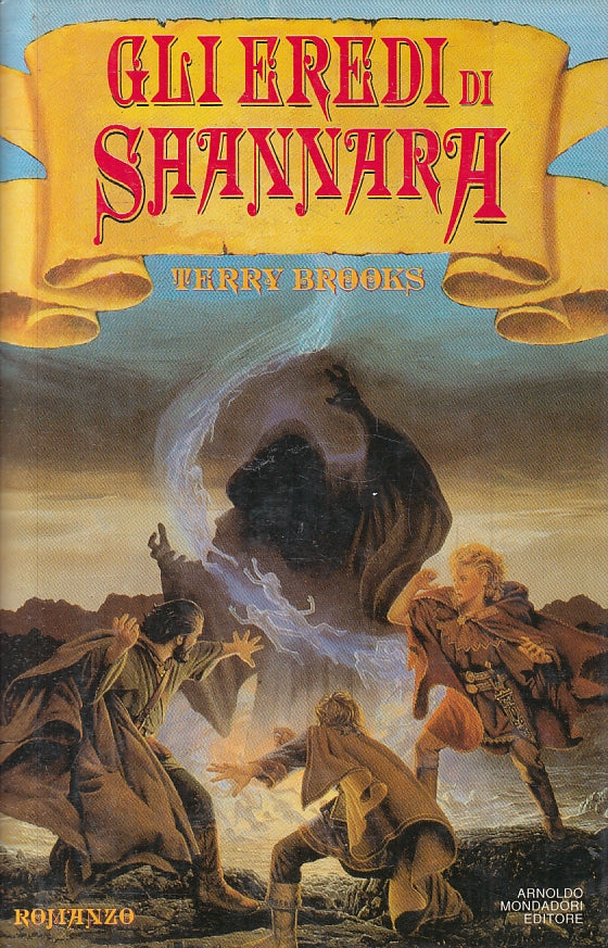 LN2- GLI EREDI DI SHANNARA - TERRY BROOKS - MONDADORI - OMNIBUS-- 1990- CS- JXS8