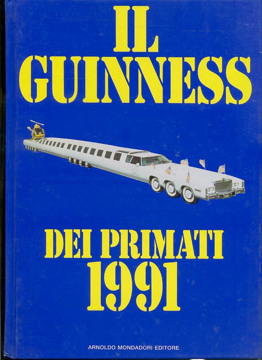 LZ- IL GUINNESS DEI PRIMATI 1991 -- MONDADORI --- 1991 - C - ZFS351