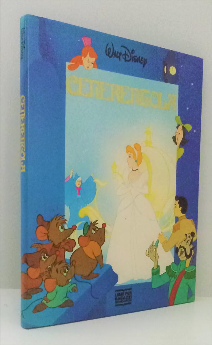 LB- CENERENTOLA - WALT DISNEY - MONDADORI - LIBRI PER RAGAZZI-- 1989- CS- ZFS551