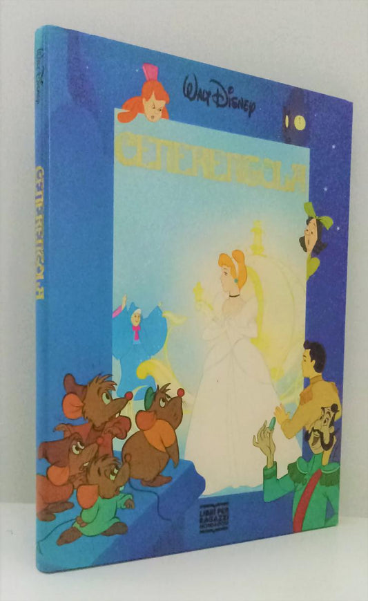 LB- CENERENTOLA - WALT DISNEY - MONDADORI - LIBRI PER RAGAZZI-- 1989- CS- ZFS551