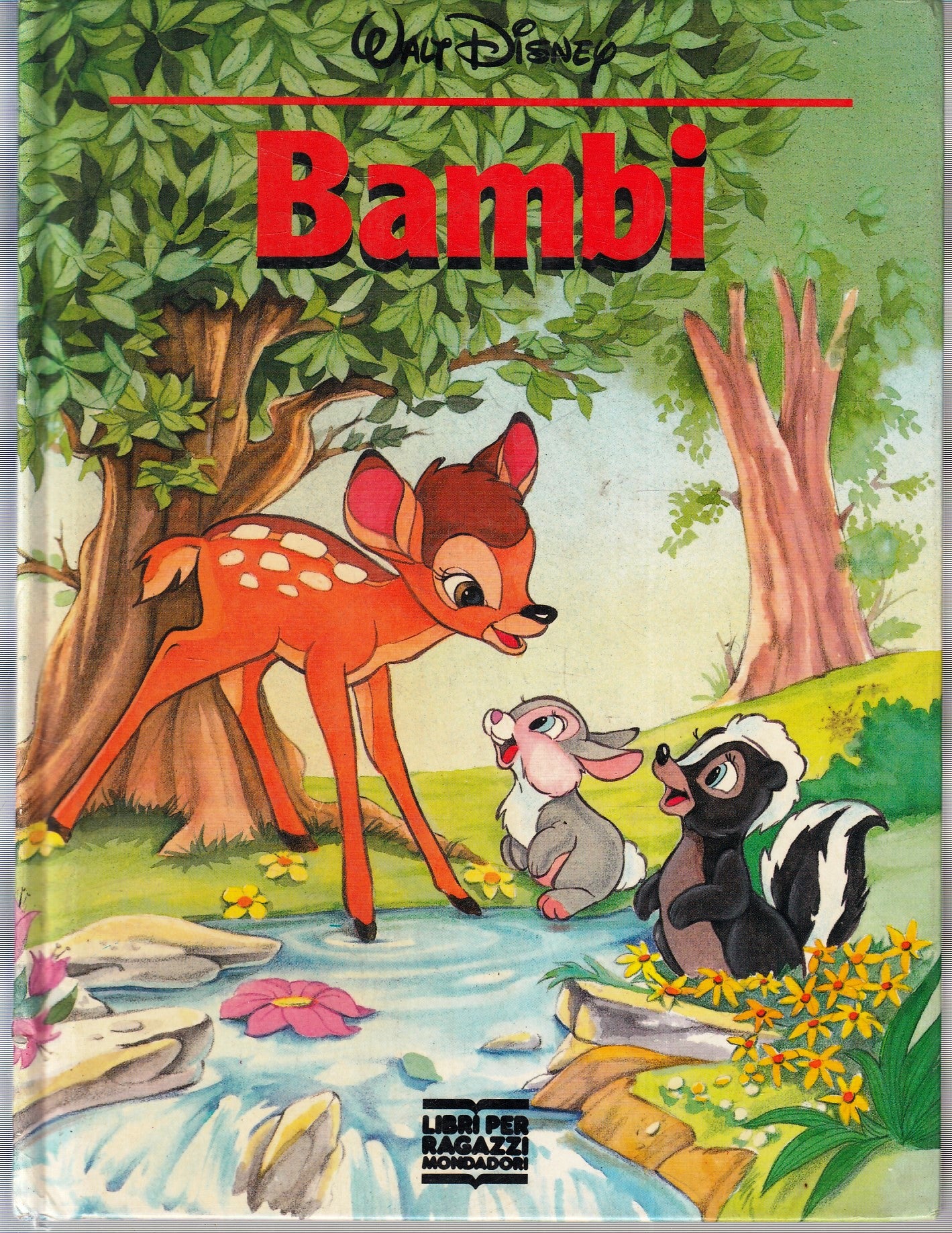 LB- BAMBI -- LIBRI PER RAGAZZI MONDADORI - DISNEYANA --- C - RGZ