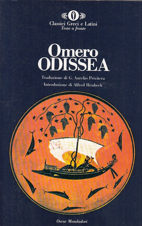 LN- ODISSEA TESTO A FRONTE- OMERO- MONDADORI- OSCAR-- 2001- B - YDS471